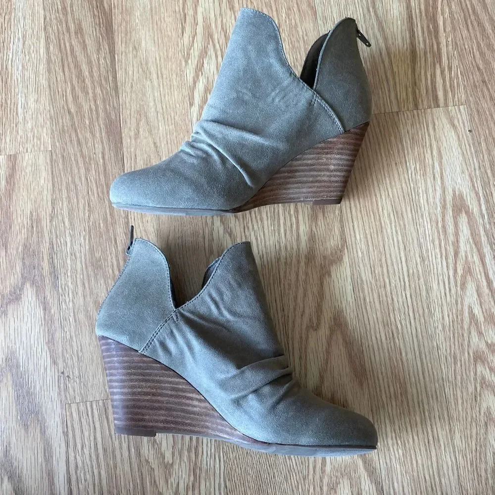 Report Gatlin Ankle Boot Olive Size 6
